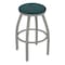 Holland Bar Stool Co 30" Swivel Bar Stool, Nickel Finish, Graph Tidal Seat X802 - alternate 1